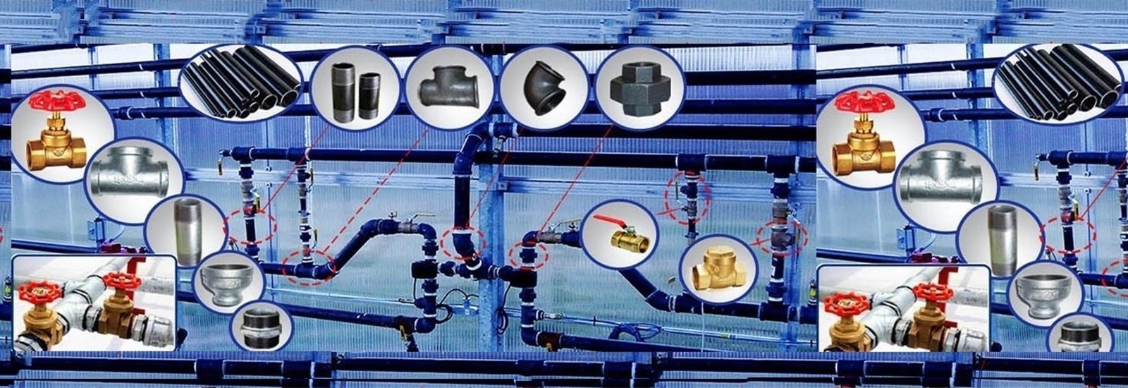 Fittings per tubi in acciaio inossidabile