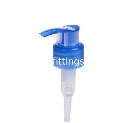 Porcellana Tutto blu spumante pompa di lozione con clip fornitore