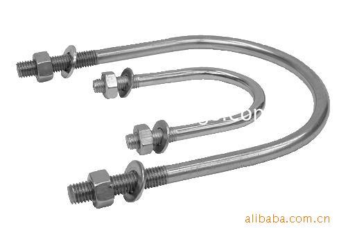 Fascetta per tubi zincata 1/2-8 . Fascetta per tubi a U. fornitore