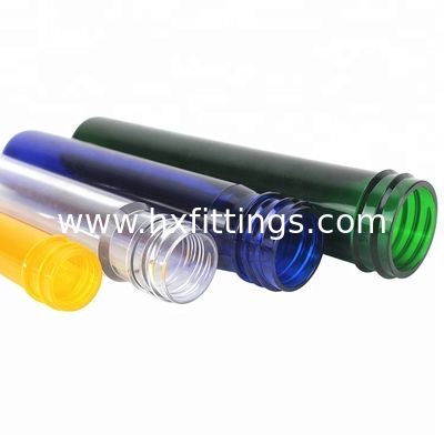 Preforme PET per collo 28mm, peso da 8g a 40g, embrione per bottiglia in plastica PET fornitore