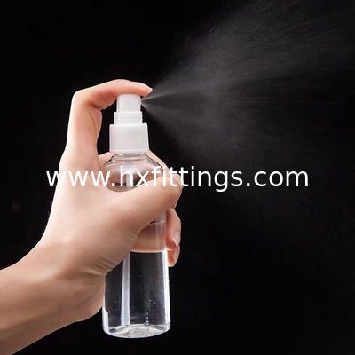 Fabbricante Fine Clear Empty 30ml 50ml 60ml 100ml PET Mist Spray Bottle For Alcohol Gel Sanitizer per le mani fornitore
