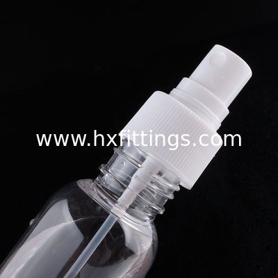 Fabbricante Fine Clear Empty 30ml 50ml 60ml 100ml PET Mist Spray Bottle For Alcohol Gel Sanitizer per le mani fornitore