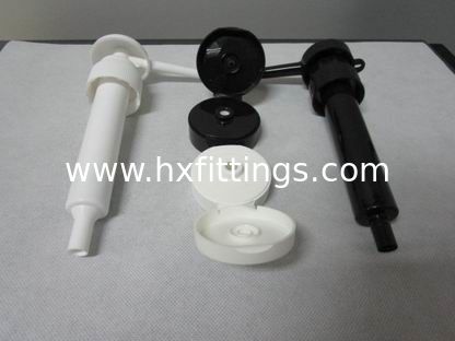 20/410 plastica PP trasparente colore trasparente chiusura a costole tappi a ripiego tappi a vite per la bottiglia disinfettante fornitore