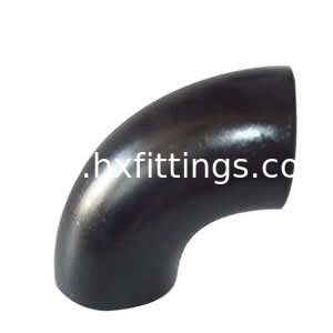 black elbow butt welding pipe fittings factory direct sale