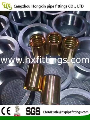 carbon steel pipe fittings, NPT thread seamless steel pipe nipples