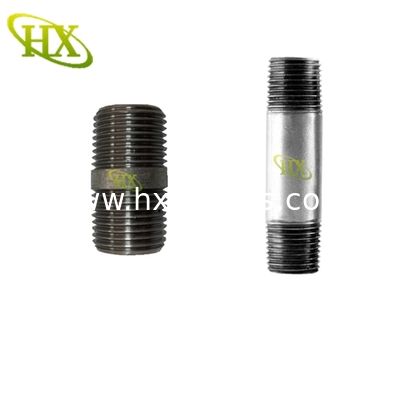 ASTM A733 Galvanized Steel Pipe Nipples with NPT Thread for Agricultural Applications