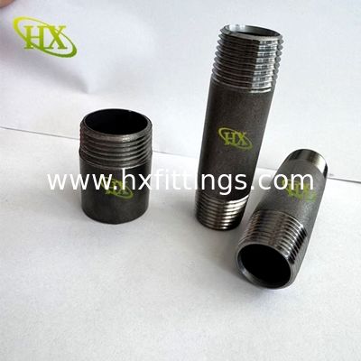 ANSI B1 20.1, nipplo in acciaio nero SCH80 con filettatura NPT | Fabbrica Cangzhou Hongxin-Cina